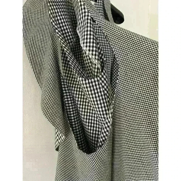 N/ Nicholas Gingham Ruffle Top Size 8 - Picture 3 of 7